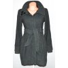 Dámský šedý kabát s páskem ORSAY 36 4