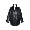 KOŽENÁ pánská černá měkká bunda na zip s.Oliver L