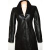 KOŽENÝ dámský měkký černý kabát AUTONOMY M 3