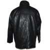 KOŽENÁ pánská černá měkká zateplená bunda L 3
