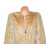 Dámský béžový kožíšek na zip F&F 8/36 2