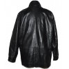 KOŽENÁ pánská černá měkká bunda na zip XL 4