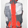 Lyžařská dámská korálově červená bunda s odnimatelnou vložkou The North Face L 11