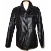 KOŽENÁ dámská černá měkká bunda STEFFEL 42