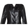 KOŽENÁ dámská černá měkká bunda STEFFEL 42 2