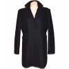 Vlněný (70%) dámský černý kabát Niaman Woman XXL