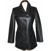KOŽENÝ dámský černý kabát ROY/RENE 36