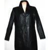 KOŽENÝ dámský černý kabát vel. 44 4