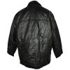 KOŽENÁ pánská černá zateplená bunda Matinee L 3