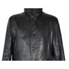 KOŽENÁ pánská černá měkká bunda L 3