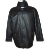 KOŽENÁ pánská černá měkká bunda XL