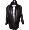 KOŽENÁ pánská černá měkká bunda vel. M 4