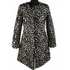 Dámský kabát s leopardím vzorem Lindex S/M
