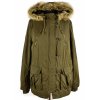 Dámská khaki zelená parka s odnimatelnou zimní vložkou Tally Weijl 38