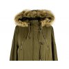 Dámská khaki zelená parka s odnimatelnou zimní vložkou Tally Weijl 38