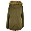 Dámská khaki zelená parka s odnimatelnou zimní vložkou Tally Weijl 38