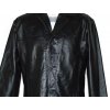KOŽENÁ pánská černá měkká bunda Different M, XL