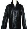 KOŽENÁ pánská černá měkká bunda Different L 3