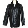 KOŽENÁ pánská černá měkká bunda Different M, XL