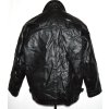 KOŽENÁ pánská černá bunda na zip vel. L