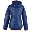 Dámská modrá prošívaná bunda s kapucí Nord Blanc 36