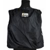 KOŽENÁ pánská černá měkká vesta EVOCO L