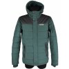 Pánská zelená prošívaná bunda s kapucí Alpine Pro S