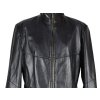 Kožená dámská černá bunda na zip Dimension L/XLKožená dámská černá bunda na zip CALYPSO  L, XL, XXL
