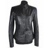 KOŽENÁ dámská černá měkká bunda Studio Leather XLKOŽENÁ dámská černá měkká bunda Steffel L
