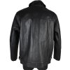 KOŽENÁ pánská černá měkká bunda na zip L