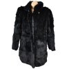 Pravý dámský černý kožich K CERO L