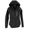 Dámská černá softshellová bunda s kapucí Alpine Pro S