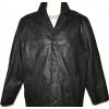 KOŽENÁ pánská měkká černá bunda AVANTI XL 3