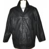 KOŽENÁ pánská měkká černá bunda AVANTI XL