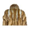 Pravý dámský rezavý kožich S/M