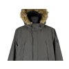 Pánský khaki zelený kabát/parka s kapucí F&F XXXL