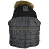 Pánský khaki zelený kabát/parka s kapucí F&F XXXL