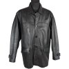 KOŽENÁ pánská černá bunda K Cero 58