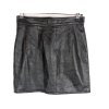 KOŽENÁ dámská černá sukně XS/S