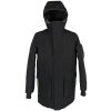 Pánská černá outdoorová zimní bunda s kapucí Reserved S