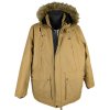 Pánský zimní pískový kabát s kapucí F&F XXXL