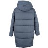 Dámský modrý prošívaný kabát s kapucí Reserved S