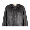 KOŽENÁ pánská černá bunda na zip CERO XL