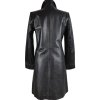 KOŽENÝ dámský černý kabát Thomas&Daniels 38, 40