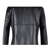 KOŽENÝ dámský černý kabát CERO L