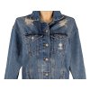 Dámská modrá džínová dlouhá bunda Reserved 8/36