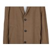 Vlněný pánský hnědý kabát Angelo Litrico 56