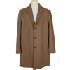 Vlněný pánský hnědý kabát Angelo Litrico 56
