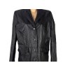 KOŽENÝ dámský černý kabát Front Line 18/44