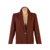 Dámský přechodný skořicový kabát Jacqueline de Yong M